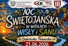 Noc Świętojańska u ujścia Wisły i Sanu w Dąbrówce Pniowskiej