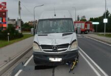 Wypadek z udziałem hulajnogi elektrycznej