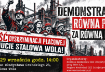 29 września protest pracowników Huty Stalowa Wola. Związkowcy domagają się równego traktowania
