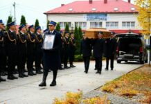 Ostatnie pożegnanie st.asp. Bartłomieja Pieroga